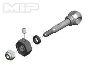 MIP X-Duty, CVD Axle, 10mm Offset w/ 5mm Bearing