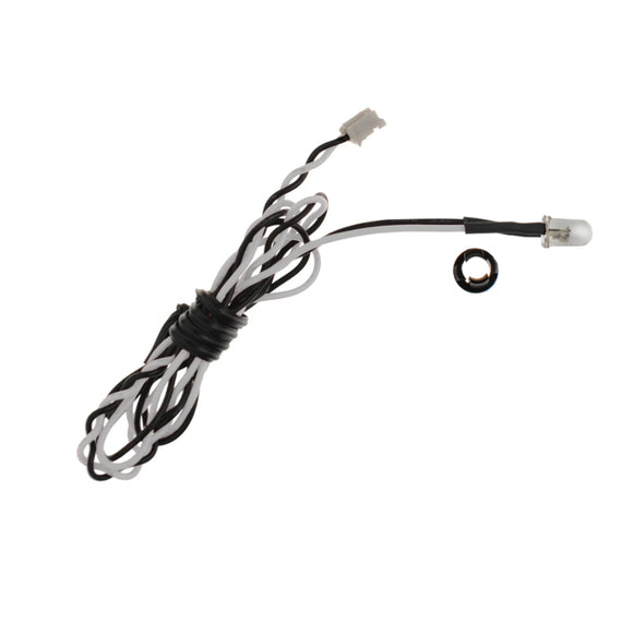 Single White 5mm, 700mm Length