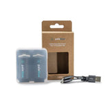 PALE BLUE EARTH - Pale Blue Lithium Ion Rechargeable C Batteries 2pk