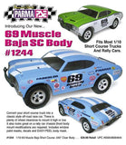 1/10 Parma '69 Muscle Baja Short Course Drag Clear Body