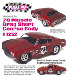 1/10 Parma '70 Muscle Baja Short Course Drag Clear Body