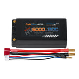 Power Hobby - 2S 7.6V 6000mah 130C HV + Graphene Shorty Lipo Battery