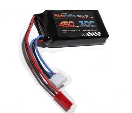 Power Hobby - 3S 11.1V 450MAH 30C W/ JST