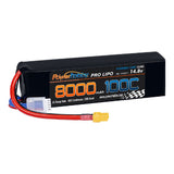 4s 8000mah 100c Lipo Battery w/XT60 Plug + Adapter