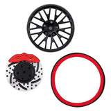 Metal Steering Transmitter Wheel Black FOR Traxxas TQI