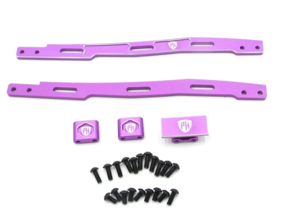 Aluminum Upper Deck Set, Purple, for MST RMX 2.5