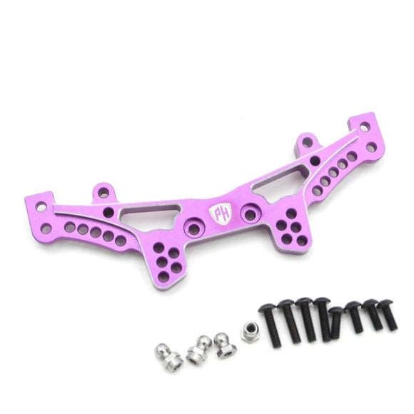 Aluminum Rear Damper Stay, Purple, for MST RMX 2.5