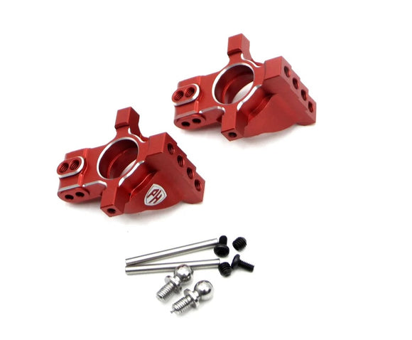 Aluminum Rear Wheel Hubs, Red, for MST RMX 2.5
