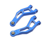 Aluminum Front Upper Arms, Blue, for Arrma Mojave Grom