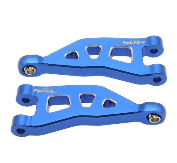 Aluminum Rear Upper Arms, Blue, for Arrma Mojave Grom