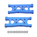 Aluminum Rear Lower Arms, Blue, for Arrma Mojave Grom