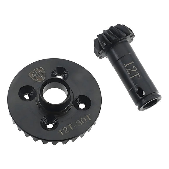 Hi Torque 30/12T Steel Helical Diff Ring / Pinion Gear Front,