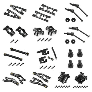 Aluminum Upgrade Conversion Kit, Black, for Arrma Mojave