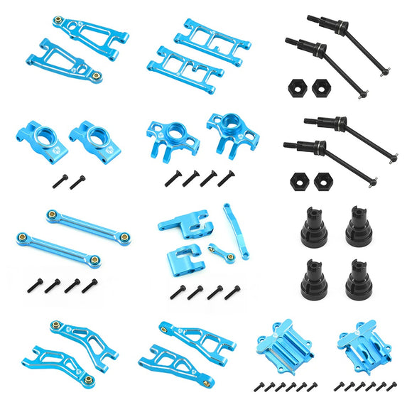Aluminum Upgrade Conversion Kit, Blue, for Arrma Mojave