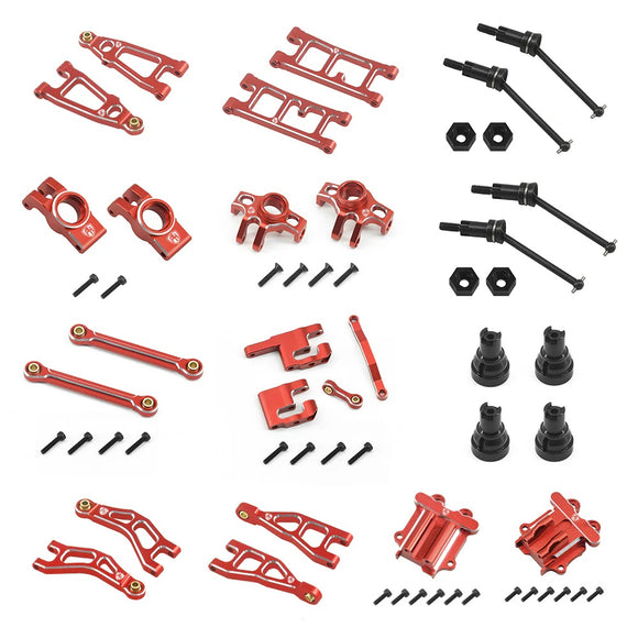 Aluminum Upgrade Conversion Kit, Red, for Arrma Mojave