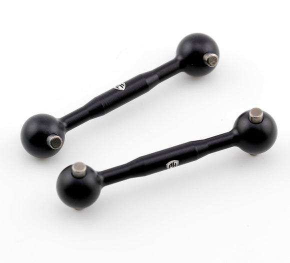Aluminum Front / Rear Drive Shaft, Black, for Kyosho Fazer