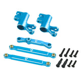7075 Aluminum Steering / Bellcrank Set Blue, Traxxas