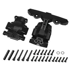 7075 Aluminum Front Gearbox Black, for Traxxas Mini Maxx