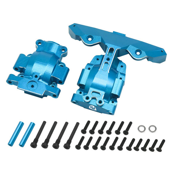 7075 Aluminum Front Gearbox Blue, for Traxxas Mini Maxx