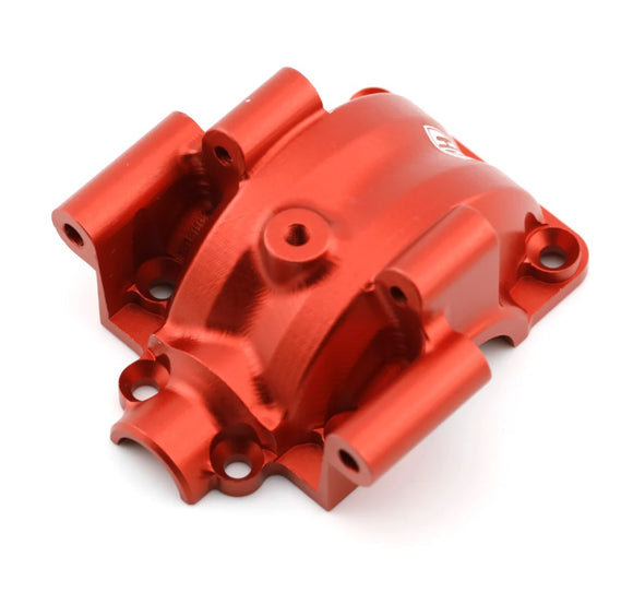 Aluminum Rear Gearbox Cover, Red, for Kyosho Fazer / Mad