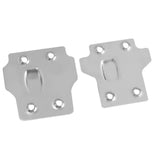 Stainless Steel Front / Rear Skid Plate Set, for Arrma 6S