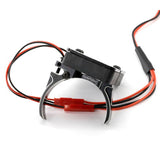 1/8 Aluminum Heatsink 40mm Dual High Speed Cooling Fans