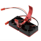 1/8 Aluminum Heatsink 40mm Dual High Speed Cooling Fans