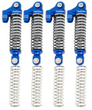 Aluminum 51mm Long Travel Shocks, Blue, for Traxxas