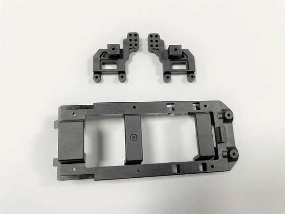 Extenstion Plate and Shock Tower, 6x6 Conversion from 4x4