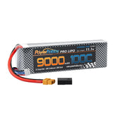 Power Hobby - 3S 11.1V 9000mAh 100C Graphene Lipo Battery w/ XT60 + Traxxas Adapter