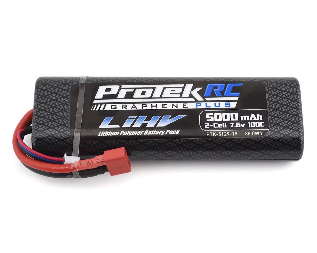 Protek R/C - ProTek RC 2S 100C Si-Graphene + HV LiPo Stick Pack TCS