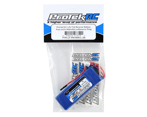 Protek R/C - LiFe Mugen & AE Rx Battery Pack (6.6V/1600mAh) w/Balancer