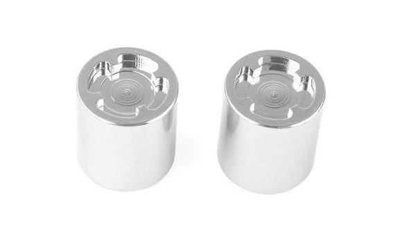 1/10 Scale Rear Hubs (Chrome)