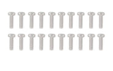 Scale Hex Head Bolts (M2.5x8mm) (Silver)