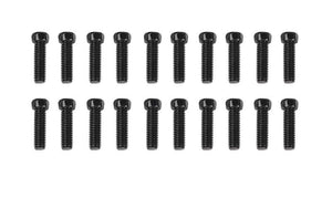 Scale Hex Head Bolts (M3x10mm) (Black)
