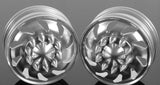 Force Directional Semi Front Wheels w/ Spiked Caps