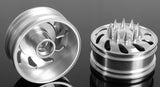 Force Directional Semi Front Wheels w/ Spiked Caps