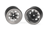 Stamped Steel 1.0" Stock Beadlock Wheels (Plain)