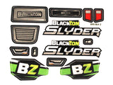 Clear Stadium Truck Body with Stickers for Blackzon Slyder