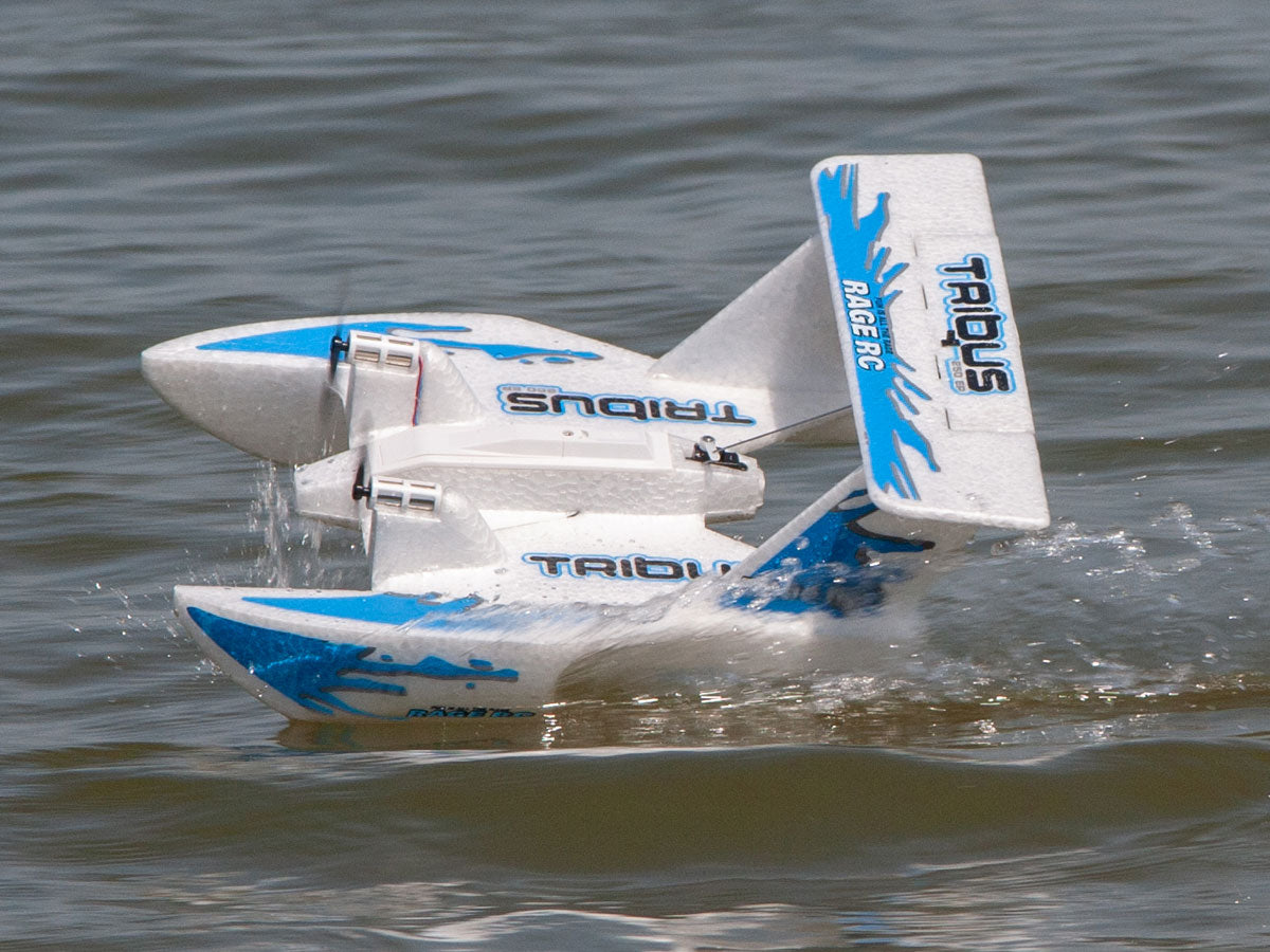 Rage R/C - Tribus 250 EP RTF Amphibious Aircraft; Blue