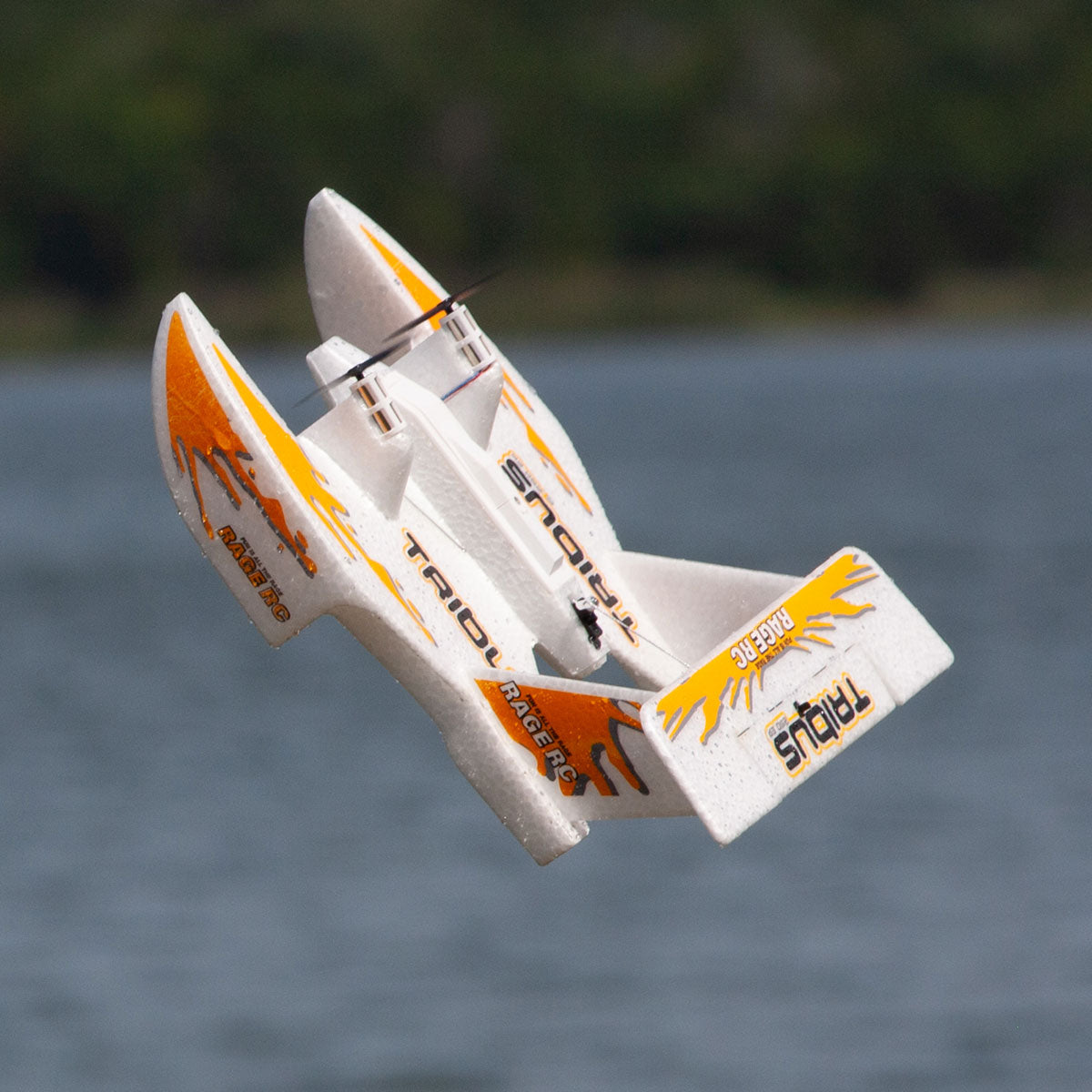 Rage R/C - Tribus 250 EP RTF Amphibious Aircraft; Orange