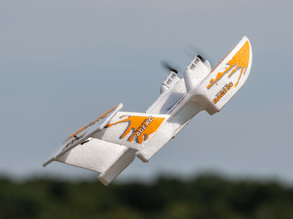 Rage R/C - Tribus 250 EP RTF Amphibious Aircraft; Orange