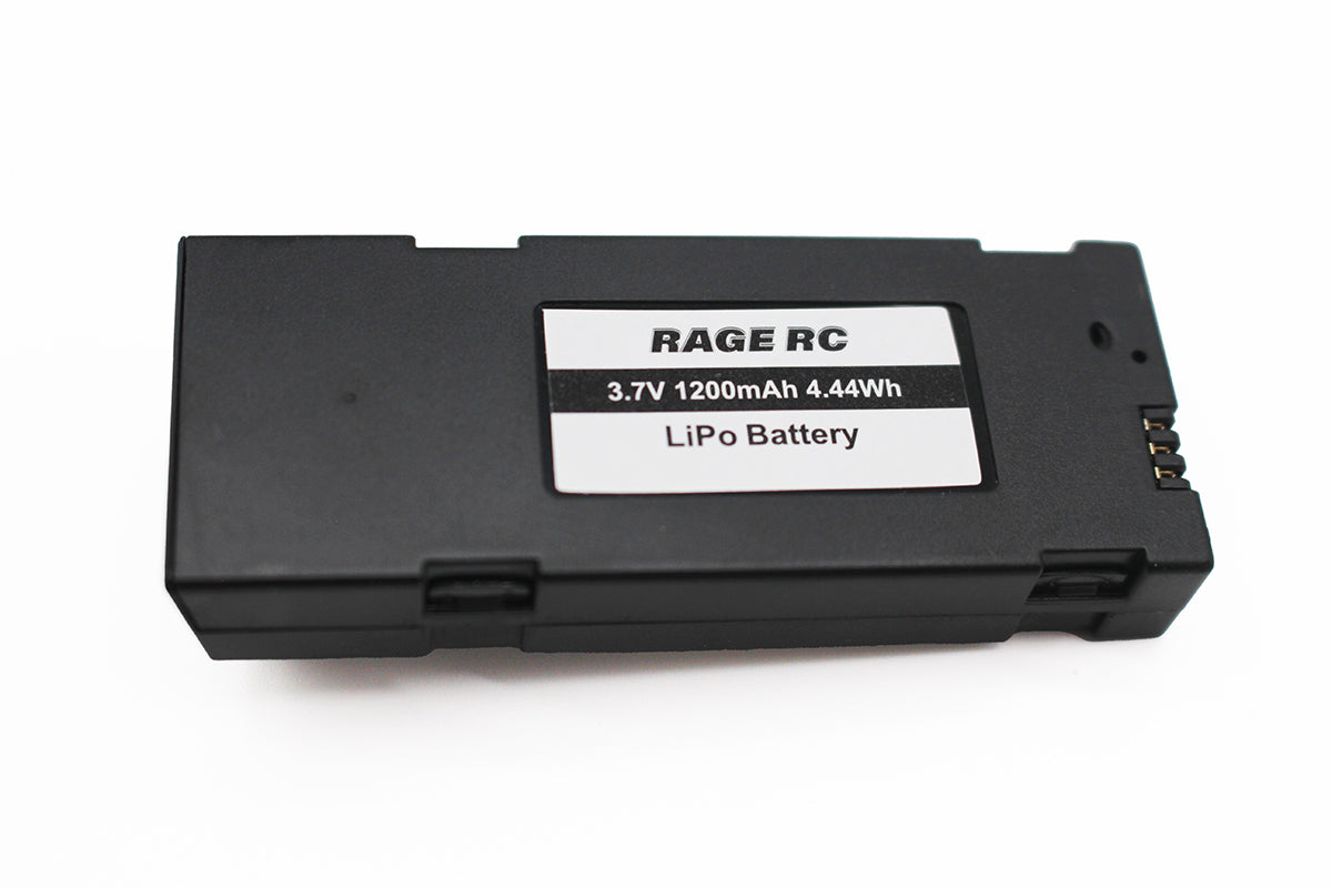 Rage R/C - 1S 3.7V 1200mAh Battery; Stinger BL