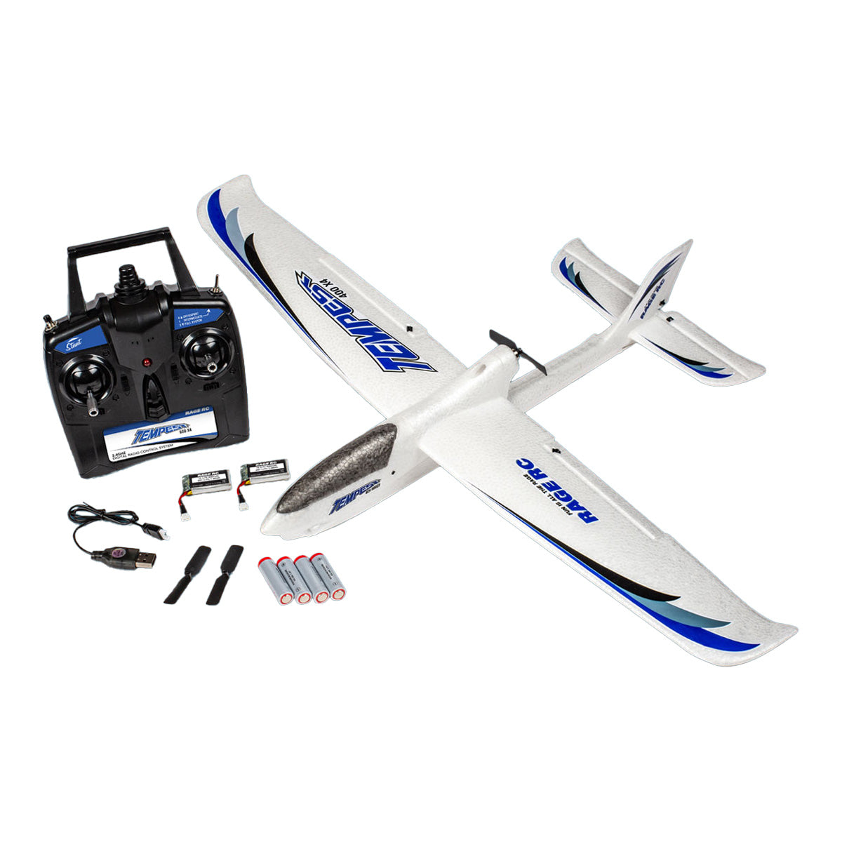 Rage R/C - Tempest 600 X4 Electric Powered RTF Airplane