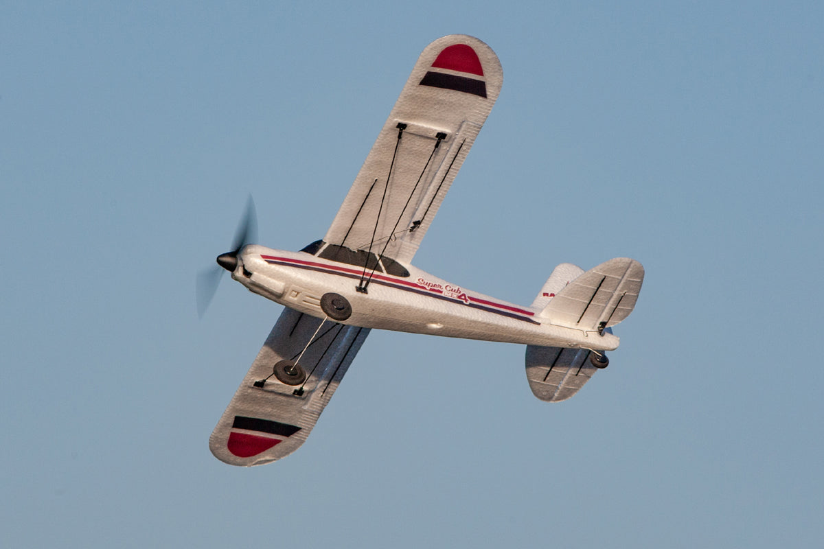 Rage R/C - Super Cub MX4 Micro EP 4-Ch RTF Airplane with PASS