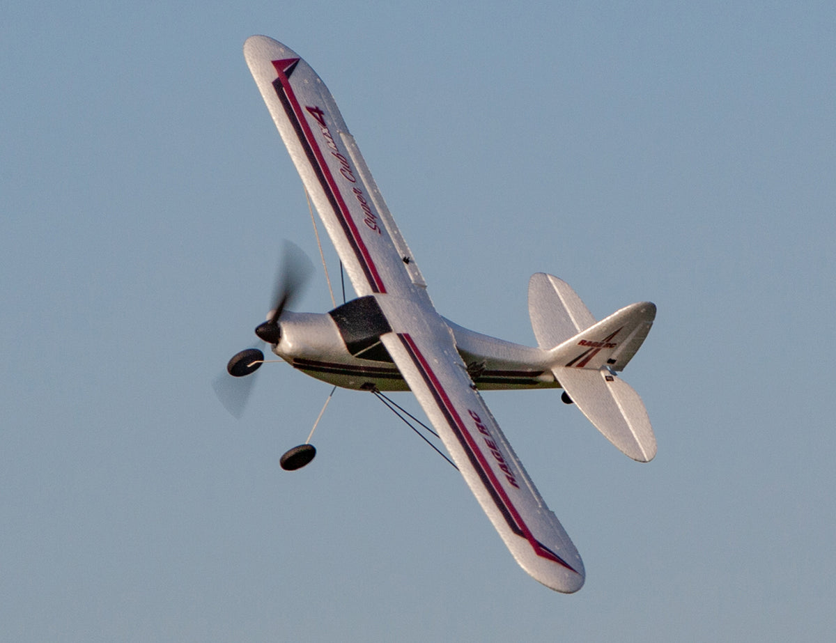 Rage R/C - Super Cub MX4 Micro EP 4-Ch RTF Airplane with PASS
