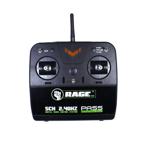2.4G 5-Channel Transmitter, Mode 2; Defender 1100