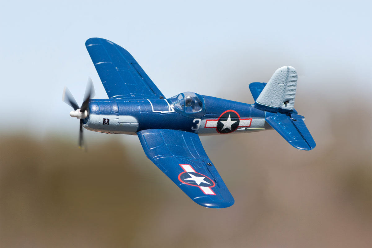 Rage R/C - F4U Corsair Jolly Rogers Micro RTF Airplane w/PASS