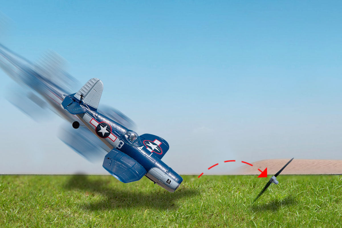Rage R/C - F4U Corsair Jolly Rogers Micro RTF Airplane w/PASS