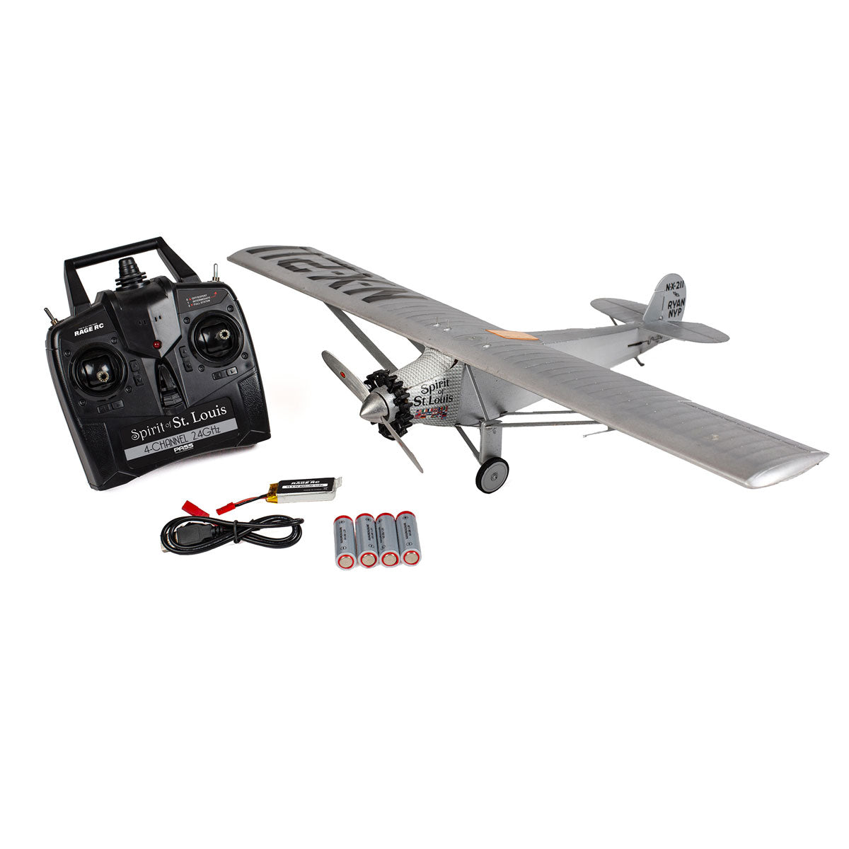 Rage R/C - Spirit of St Louis 4-Ch Micro RTF Airplane